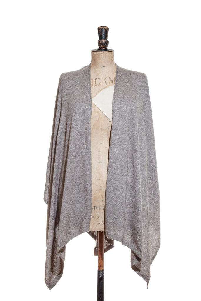 Open Truffle Poncho - The Curious Yak - Online Scarf Store